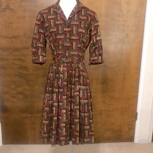 Vintage, Hand Made Indonesian Batik Dress